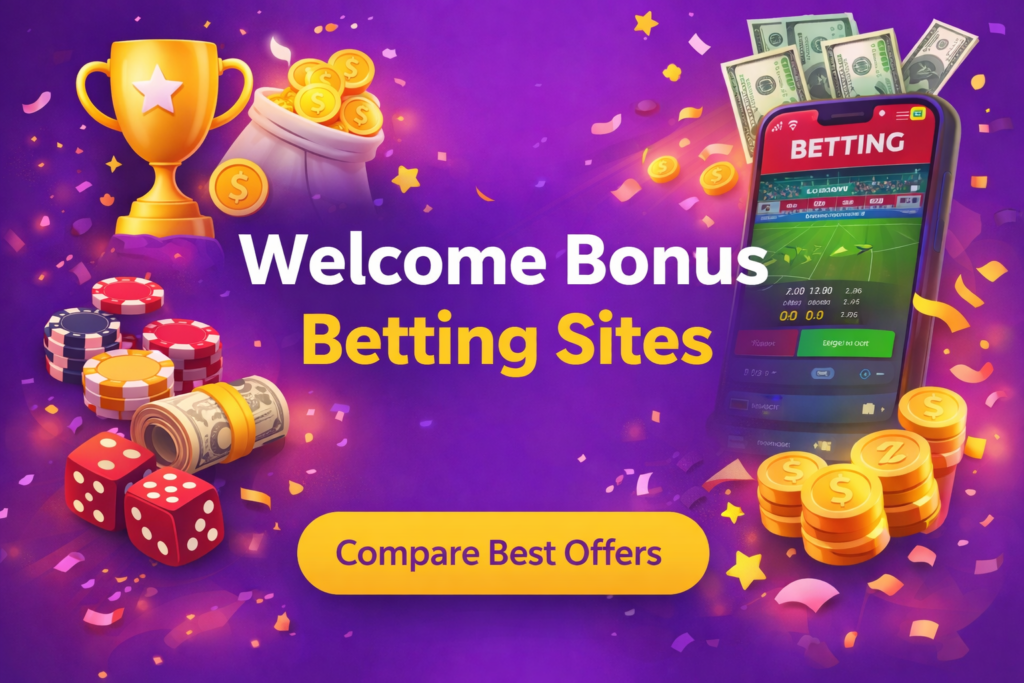 Welcome Bonus Betting Sites: Top Offers 2026
