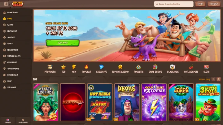 stonevegas-homepage and bonuses