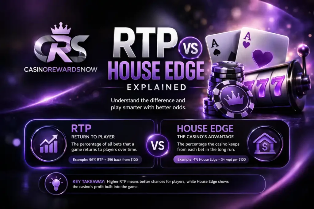 RTP vs House Edge Explained: What Casino Players Really Need to Know