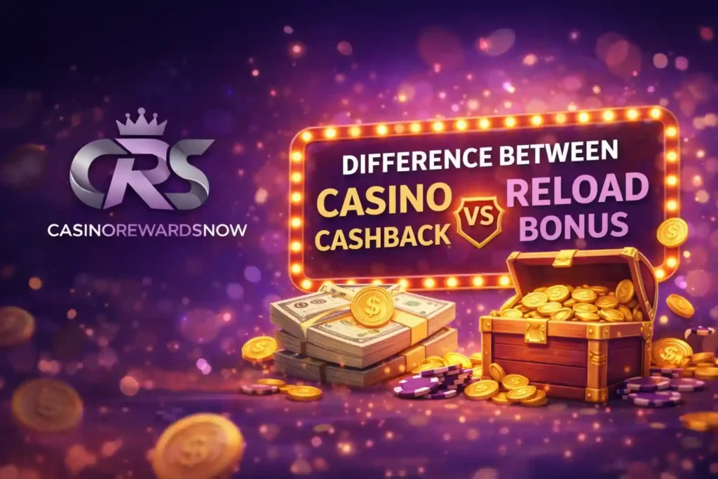 Difference Between Casino Cashback and Reload Bonus