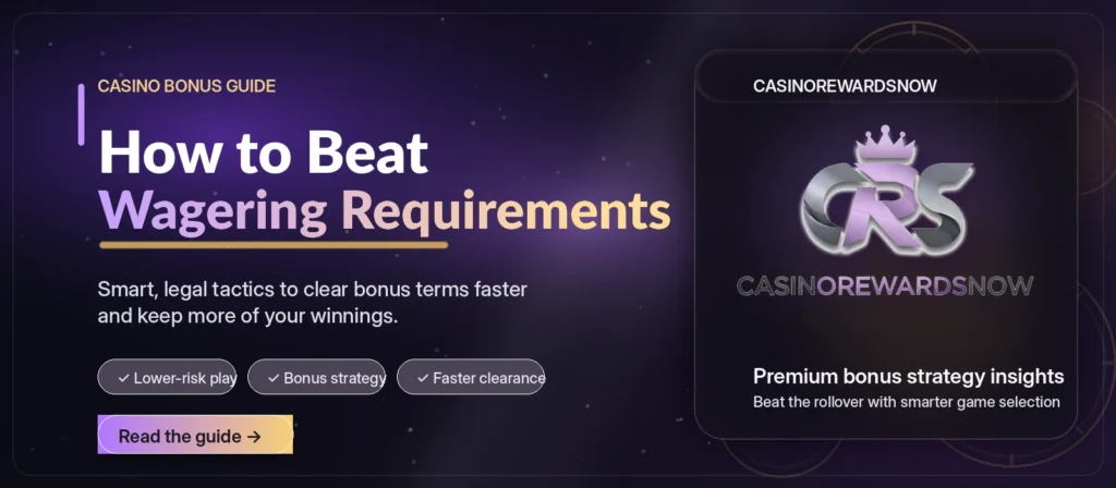How to beat wagering requirements?