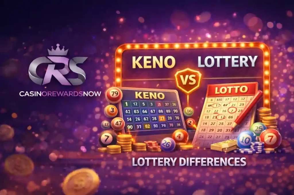 Keno vs lottery differences