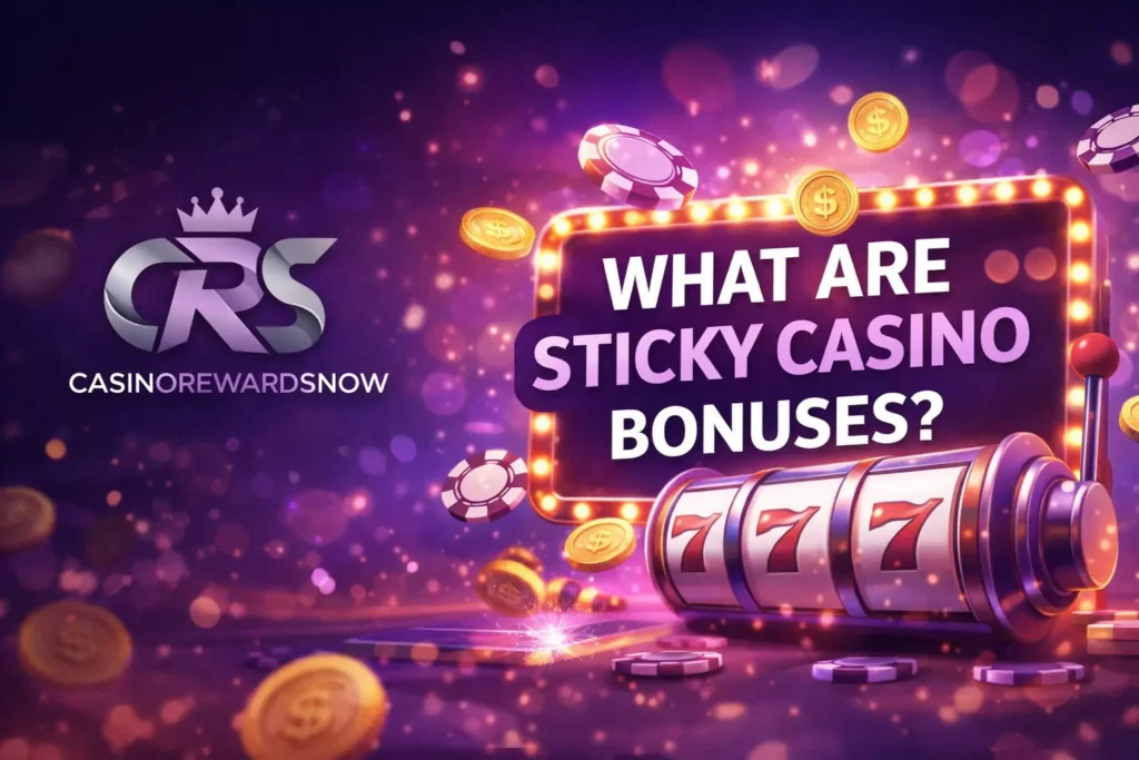 What are sticky casino bonuses?